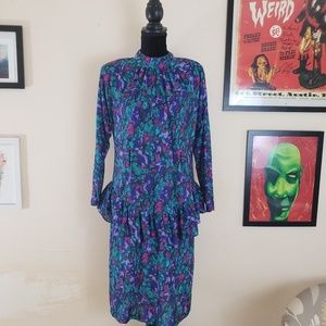 🔥 Vintage 80's Shelly Michaels Dress
